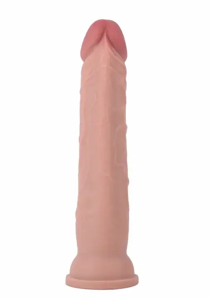 TOYJOY Get Real Deluxe Dual Density Dong TPE 26.5 cm, Supreme Vital Skin