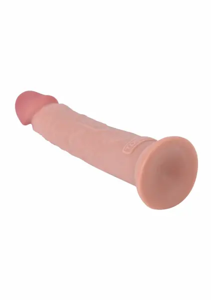 TOYJOY Deluxe Dual Density Dong TPE 21 cm - Supreme Vital Skin, Suction Base