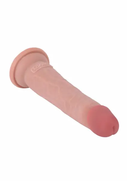 TOYJOY Deluxe Dual Density Dong TPE 21 cm - Supreme Vital Skin, Suction Base