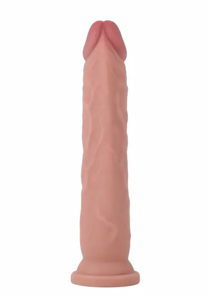 TOYJOY Get Real Deluxe Dual Density Dong TPE 25.5 cm - Flexible System