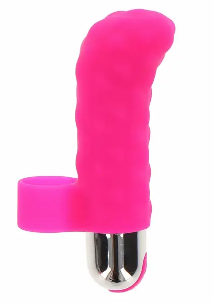ToyJoy Tickle Pleaser Rechargeable Mini Silicone Finger Massager 7 Modes