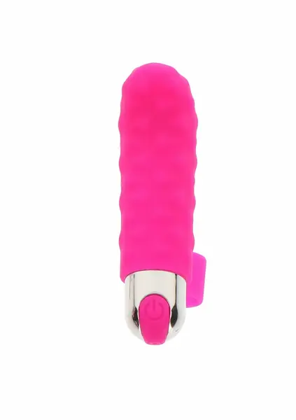 ToyJoy Tickle Pleaser Rechargeable Mini Silicone Finger Massager 7 Modes