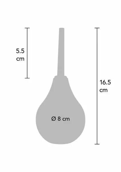 TOYJOY The Cleaner Anal Douche 200ml Ergonomic Hygiene System