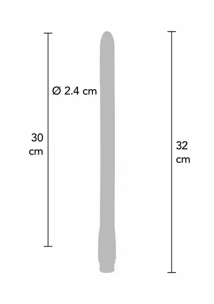 ToyJoy Buttocks The Surge Anal Douche 30 cm Flexible Silicone Hygiene Hose