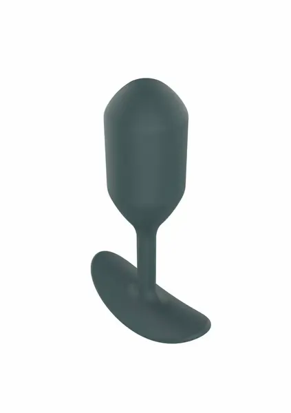 ToyJoy The Player Silicone Weighted Plug 106g Black 11cm