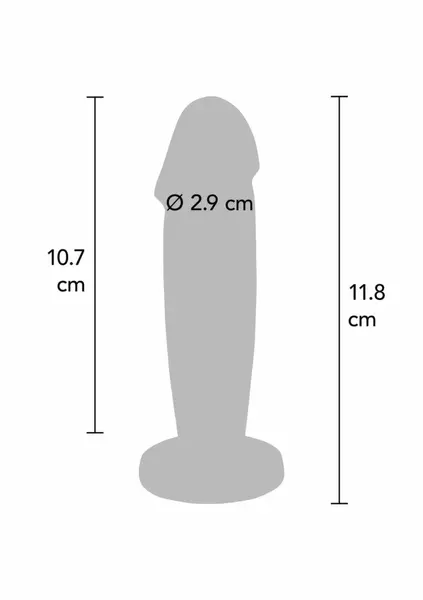 TOYJOY Buttocks The Intruder Vibrating Plug Metal Large USB Black