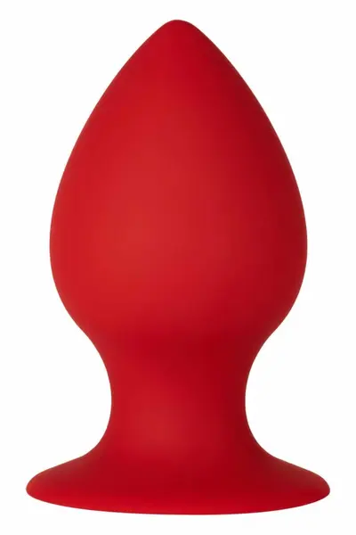 FORTO F-98 Cone Small Red Premium Silicone Plug with Suction Base