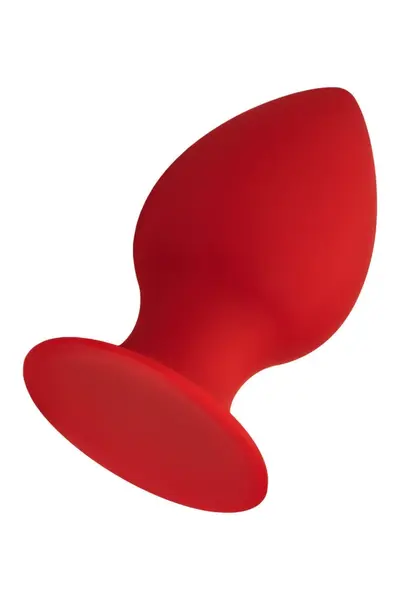 FORTO F-98 Cone Small Red Premium Silicone Plug with Suction Base