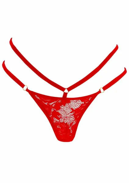 TOYJOY Divine Panty Vibrator Designer Edition Red Lace Set USB