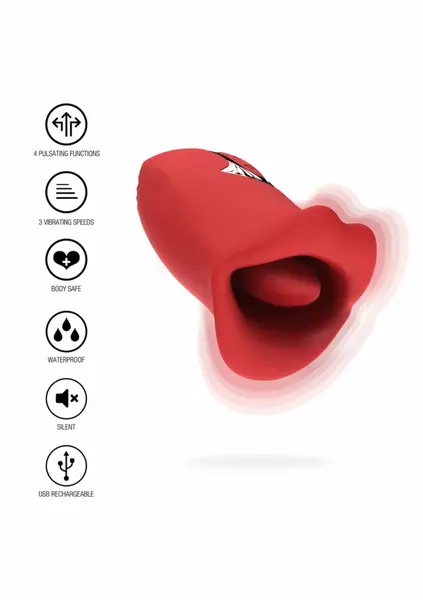 TOYJOY The Kisser Stimulator Designer Edition with Vibrating Thong
