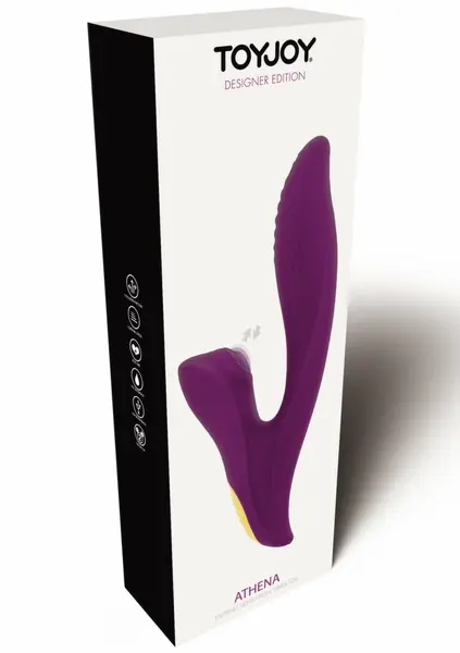 ToyJoy Athena Tapping Sensation Vibrator Dual Motor Silicone Waterproof