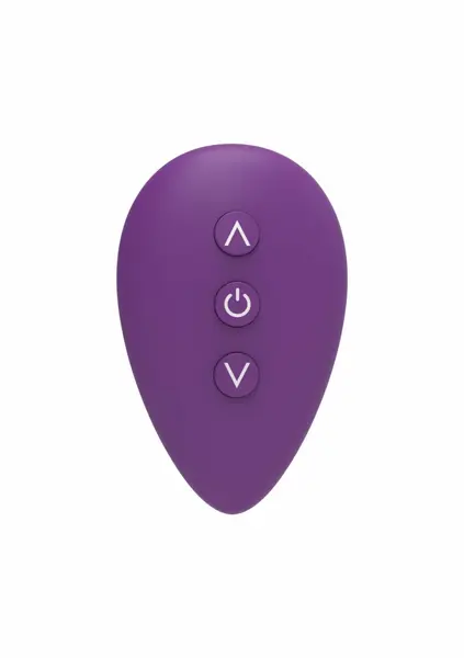 ToyJoy Nymphea Strapless Vibrating Couple Device, Remote, Silicone, USB, Pink