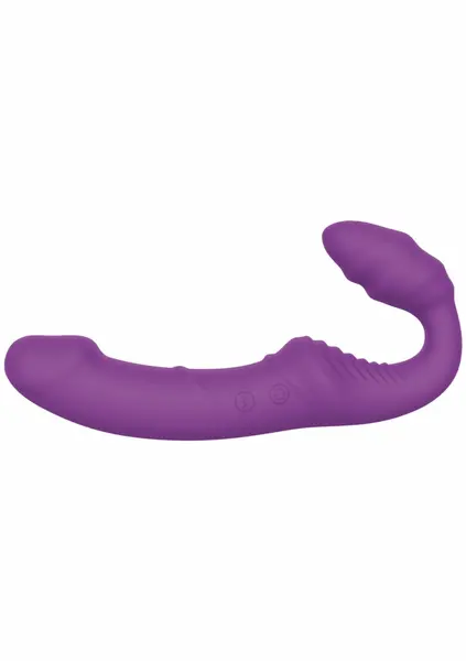 ToyJoy Nymphea Strapless Vibrating Couple Device, Remote, Silicone, USB, Pink