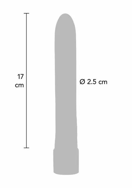 ToyJoy Retro Ultra Slimline Vibrator - Elegant Compact Design, Silver Finish