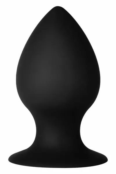 FORTO F-98 Cone Small Black Premium Silicone Plug with Suction Base