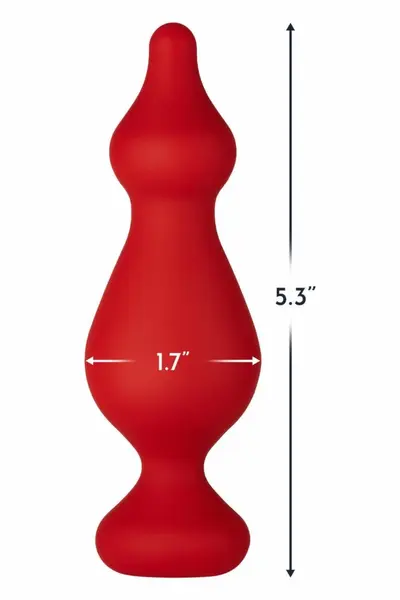 FORTO F-30 POINTER Large Red Silicone Bead System 100% Premium