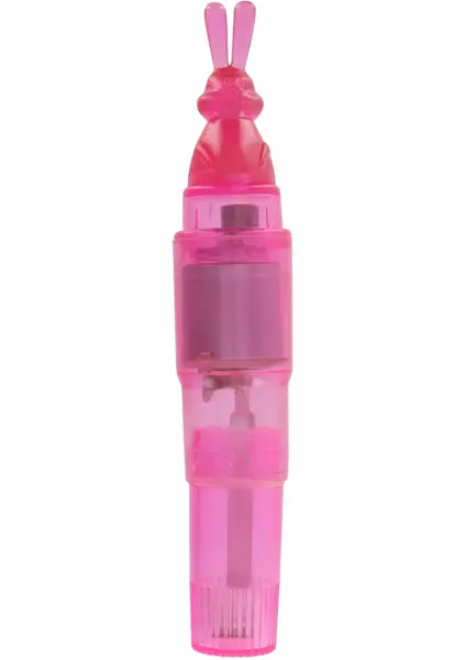ToyJoy Bunny Stimulator Pink Compact Silicone Intimate Device 8713221016539