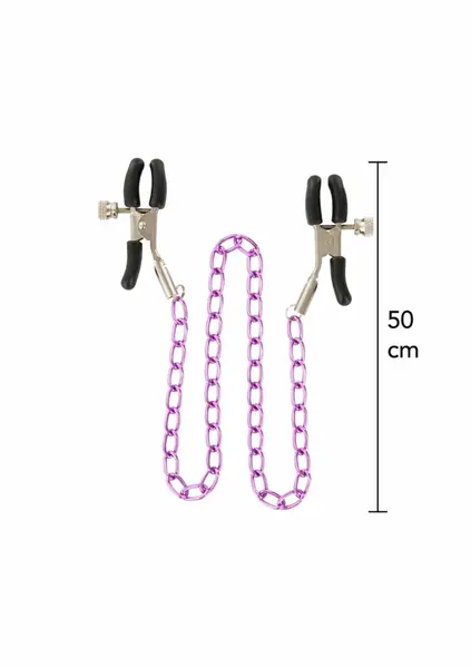 ToyJoy Rimba Stimulating Nipple Chain Adjustable Stainless Steel 8713221490476
