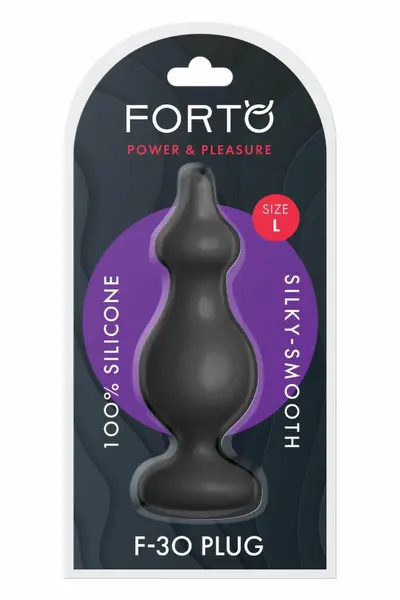 FORTO F-30 POINTER Large Black Premium Silicone Bead Model