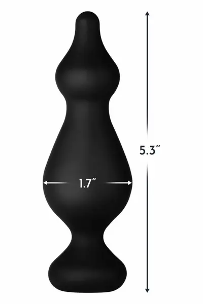 FORTO F-30 POINTER Large Black Premium Silicone Bead Model