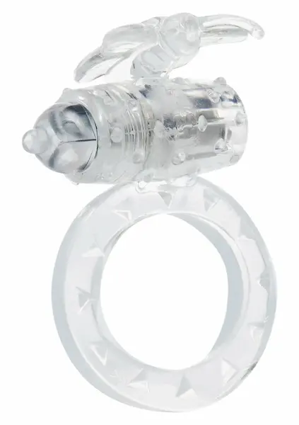 ToyJoy Flutter Ring Vibrating Silicone Intimate Ring - Adjustable Fit