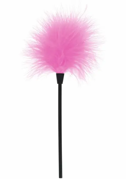 ToyJoy Sexy Feather Tickler Black - Elegant Sensual Feather Accessory