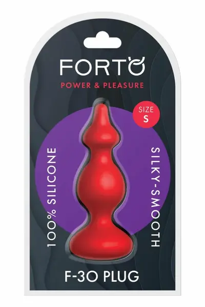 FORTO F-30 POINTER Small Red Premium Silicone Bead System