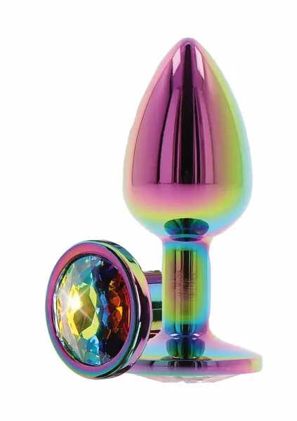 TOYJOY Twilight Booty Jewel Small Rainbow Aluminium Plug
