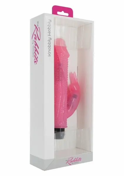 TOYJOY Crystal Dancer Rabbit Vibrator Transparent, Multi-Speed, 5 Functions