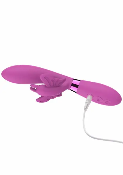 TOYJOY Farfalla Festival Vibrator Silicone USB 7 Modes Purple