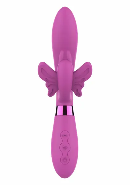 TOYJOY Farfalla Festival Vibrator Silicone USB 7 Modes Purple