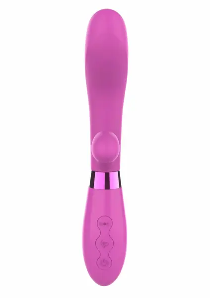 TOYJOY Jingle Fiesta Vibrator Silicone USB 7 Modes Pink