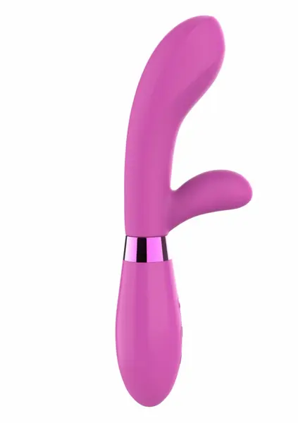 TOYJOY Jingle Fiesta Vibrator Silicone USB 7 Modes Pink