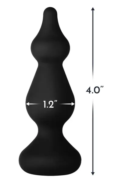 FORTO F-30 POINTER Small Black Premium Silicone Bead Model