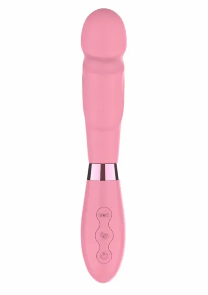 TOYJOY Pop Supreme Vibrator Silicone USB Rechargeable Pink