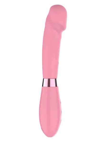TOYJOY Pop Supreme Vibrator Silicone USB Rechargeable Pink