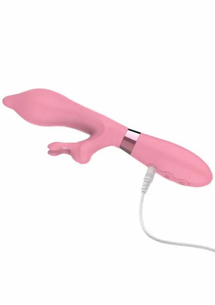 TOYJOY Funky Playhouse Vibrator Silicone 7 Modes USB Purple