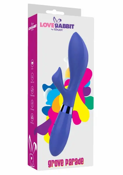 TOYJOY Grove Parade Vibrator Silicone USB 7 Modes Pink