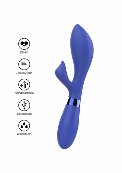 TOYJOY Grove Parade Vibrator Silicone USB 7 Modes Pink