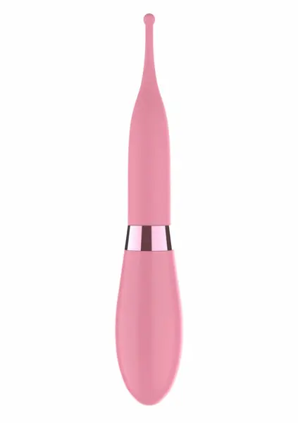 TOYJOY Pin Point Fest Vibrator Silicone USB 7 Modes Pink