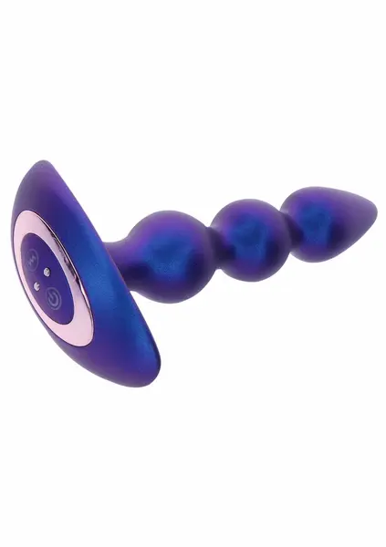 TOYJOY The Bold Beaded Vibrating Plug with Remote Control, Black