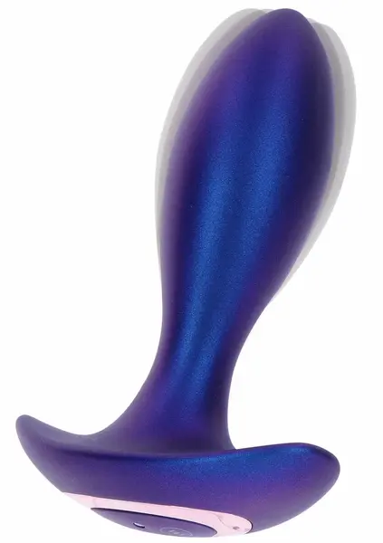 TOYJOY The Brave Vibrating Anal Plug Remote Control Silicone Black