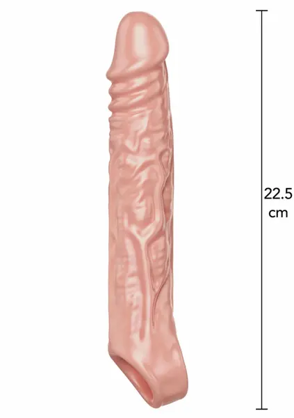 TOYJOY Get Real Extension Sleeve XL TPE 22.5 cm Transparent