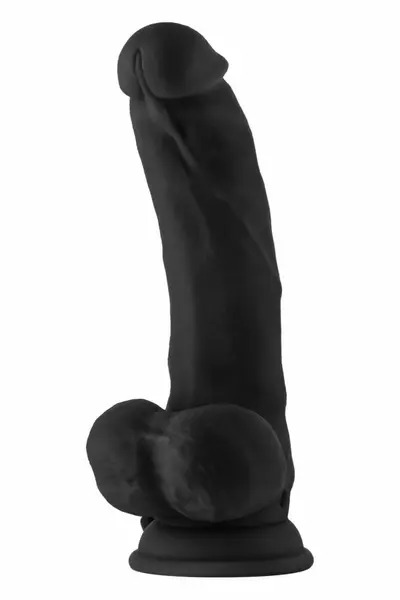SHAFT Vibrating Model C 8.5 Inch Black FLEXISKIN™ Silicone, Remote