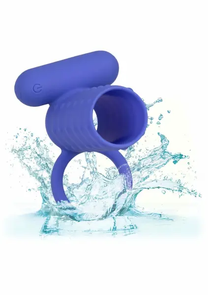 CalExotics Endless Desires Enhancer Silicone Rechargeable Dual Ring System