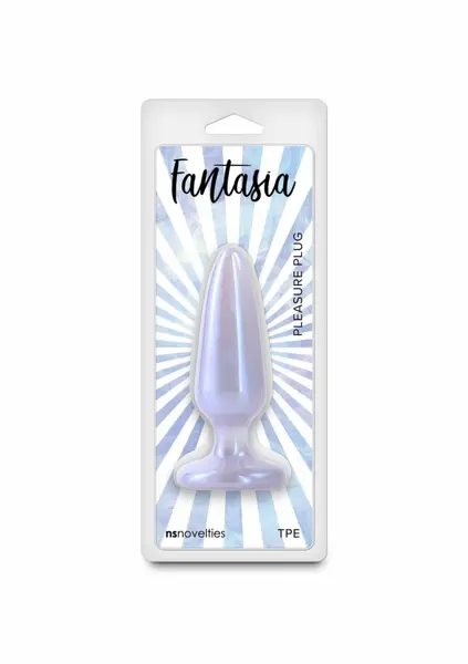 NS Novelties Fantasia Pleasure Plug Small - Compact Shimmering Intimate Accessory