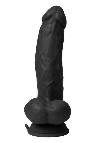 SHAFT Model N 8.5 Inch Black - FlexiSkin™ Vibrating Intimate Device