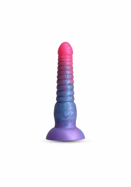 NS Novelties Colours Stacked 6 inch Silicone Model, Tri-Color, Satin Surface