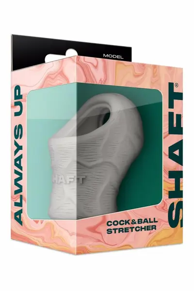 SHAFT MODEL PS Intimate Silicone Stretcher Short Gray 5 cm