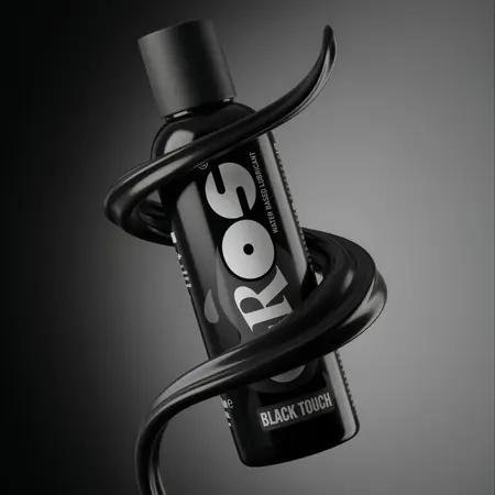 EROS Black Touch 150 ml Water-Based Intimate Gel - Deep Black Effect